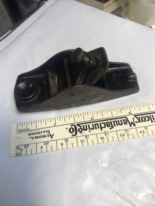 Antique Vintage Stanley No 101 Finger Thumb Plane Woodworking Tool Britain