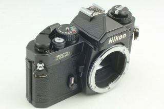 【RARE in BOX】 Nikon FM3A Black 35mm SLR Film Camera Body From Japan 3