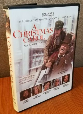 A Christmas Carol - The Musical (dvd,  2005) Kelsey Grammer,  Rare