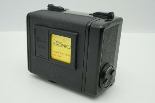 Rare [n.  Mint] Zenza Bronica Etr 135 W Film Back Holder Panorama 135w From Japan