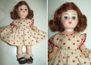 8 " Cosmopolitan Ginger Early Strung Doll 1950 
