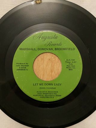 Marshall,  Donovan,  Broomfield 45,  Let Me Down Easy Rare Modern Soul