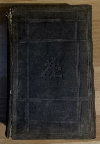Antique Book - The Life And Public Services Of Abraham Lincoln By H.  Raymond,  1865