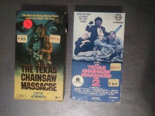 The Texas Chainsaw Massacre (vhs) Rare Cover