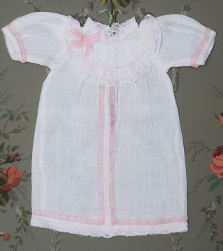 Antique French Factory Presentation Chemise for Jumeau Bru bebe Doll 18 - 19 