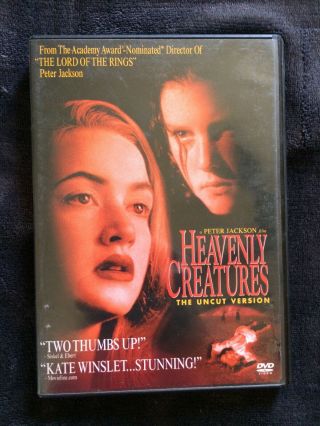 Heavenly Creatures (dvd,  2002,  Uncut Version) Rare Peter Jackson Kate Winslet