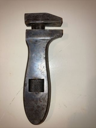 Antique Billings Spencer Adjustable Bicycle Motorcycle Wrench Hartford Conn.  Usa