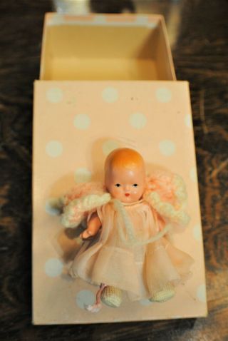 Vintage Nancy Ann Storybook Doll Hush A By Baby 202 Bisque