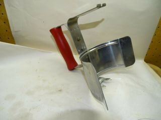Coleman Lantern Reflector Red Wood Handle Fits Model 202 Maybe Others Vintage
