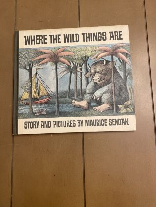 1963 Where The Wild Things Are,  True First Edition,  Signed By Maurce Sendak,  Rare