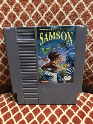 Little Samson - Nes - Authentic - Great Ultra Rare Nintendo Game