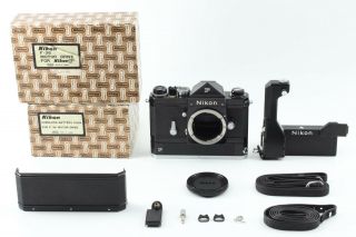 Adjusted [rare/ Near Mint] Nikon F Eye Level 35mm Slr Film Camera W/ F - 36 Japan