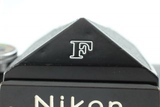 Adjusted [RARE/ Near Mint] Nikon F Eye Level 35mm SLR Film Camera w/ F - 36 JAPAN 5