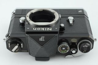 Adjusted [RARE/ Near Mint] Nikon F Eye Level 35mm SLR Film Camera w/ F - 36 JAPAN 6