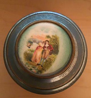Antique Wind - Up Music Box " Sweetheart On Parade "