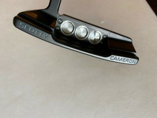 Scotty Cameron Rare all black Moto Newport 2 36 
