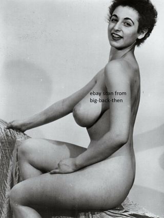 Rare Ruth Lager Vintage Photo 1950 