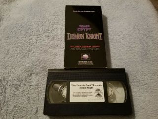 Tales From The Crypt: Demon Knight (1995) - Vhs - Horror - Promo / Screener - Rare