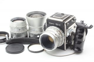 Rare 3 Lens [n Mint] Kowa Six Medium Format Camera 55mm 85mm 150mm From Japan