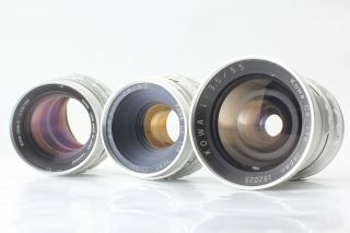 RARE 3 Lens [N MINT] KOWA SIX Medium Format Camera 55mm 85mm 150mm From JAPAN 2