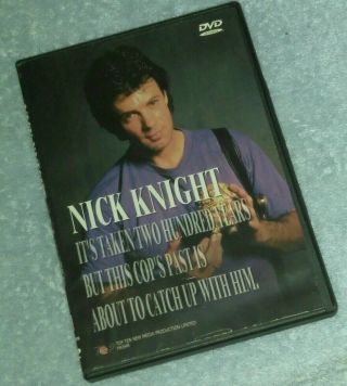 Nick Knight (dvd,  2003) Rick Springfield Top Ten Media Oop Rare