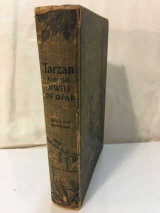 Antique Edgar Rice Burroughs Tarzan And The Jewels Of Opar 1918