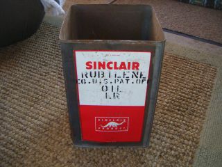 Rare Sinclair Oil Can 5 Gallon Dinosaur Graphic Sinclair Pennsylvania Motor Oil