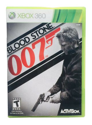 James Bond: Blood Stone 007 (2010) Microsoft Xbox 360 Rare Shooter Complete Vgc