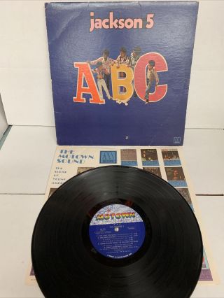 The Jackson 5 ‎– Abc,  Motown ‎– Ms709,  Us,  1970,  Rare With Inner Sleeve