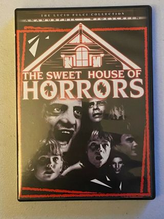 Sweet House Of Horrors Dvd Rare Lucio Fulci Shriek Show 1989 Gore Zombi Slasher