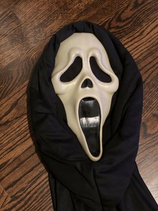 Scream Mask Fantastic Faces Fun World Gen 1/2 Ghost Face Rare Instant Disguise