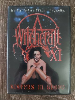 Witchcraft Xi Sisters In Blood Erotic Horror Dvd Rare Oop Cult Gore Vista 11 Htf