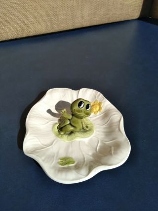Rare Neil The Frog Kitchen Ring Dish Tray Sears & Roebuck 1978