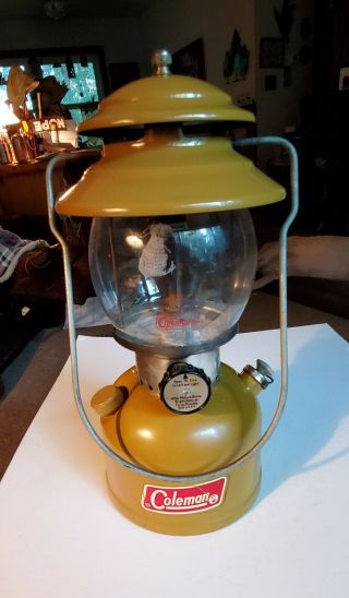 Coleman Gold Bond Lantern 200a 11 - 71 Rare