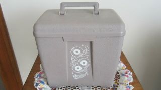 Rare Vintage Lustro Ware Record Case Carrier Holder