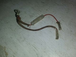 1972 Honda Cb175 Sub Wire Wiring Positive Battery Lead With Fuse Holder
