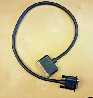 Rare Lacie Scsi Cable Centronics Cn50 50 - Pin Male To Db25 25 - Pin Male