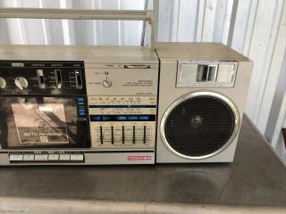 Vintage Toshiba RT - SX4 boombox ghettoblaster cassette radio rare made in Japan 3