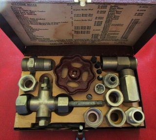 1948 Mueller Brass Co.  Charging & Purging Valve Kit - Plumbing Tools - Fridge