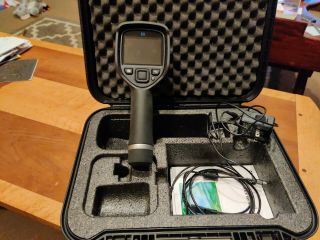 flir infrared thermal imaging camera,  rarely with case and all accessories 2