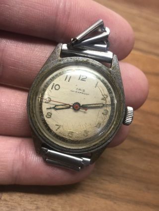 (259) Vintage Oris Ww2 Military Style Gents Wristwatch