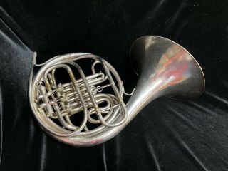 Rare HN White King Schmidt Wrap Double French Horn 2