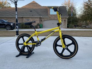 2019 Gt Pro Performer Heritage 20 Inch Bmx Yellow Rare