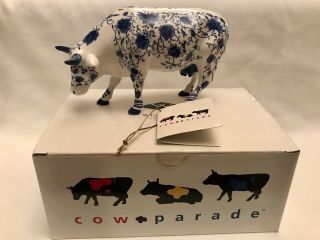 Rare - China Cow 9167 Westland Cows On Parade W/ Box,  Tag