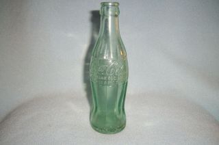 Coca - Cola 6 Oz Bottle Dec 25,  1923 Castle,  Pa.  Rare,