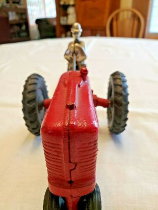 Rare Antique Arcade International McCormick - Deering Farmall M Toy Tractor/box 4
