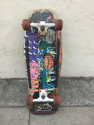 Vintage Skateboard Jeff Kendall Oldschool.  (sims Z Dogtown Rare
