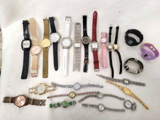 Bundle Of Watches Mixed Designs Spares & Repairs Rojas Lanco Look 505