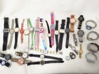 Bundle Of Watches Mixed Designs Spares & Repairs Sempre Solo Ravel Next 505