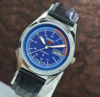 Seiko 5 Day Date 17 Jewels 6309 Automatic Movement Wrist Watch
